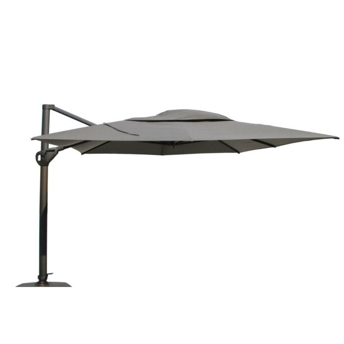 4SO Hacienda Ampelschirm 300 x 400 cm charcoal 4SO Hacienda Ampelschirm 300 x 400 cm charcoal