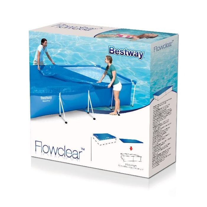 Abdeckplane Schwimmbad steel pro 221 cm - INTEX