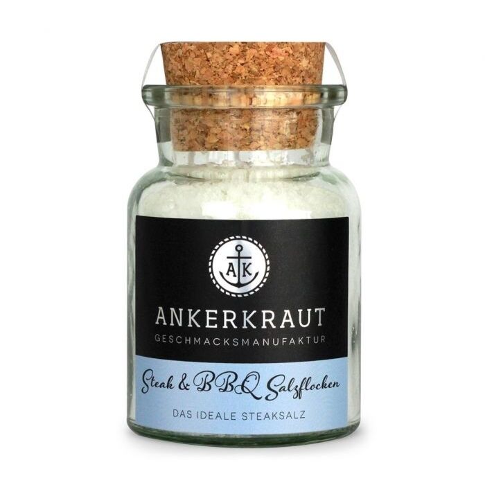 Ankerkraut Kruiden Kurkpot Zout Steak & BBQ Zoutvlokken Ankerkraut Kruiden Kurkpot Zout Steak & BBQ Zoutvlokken