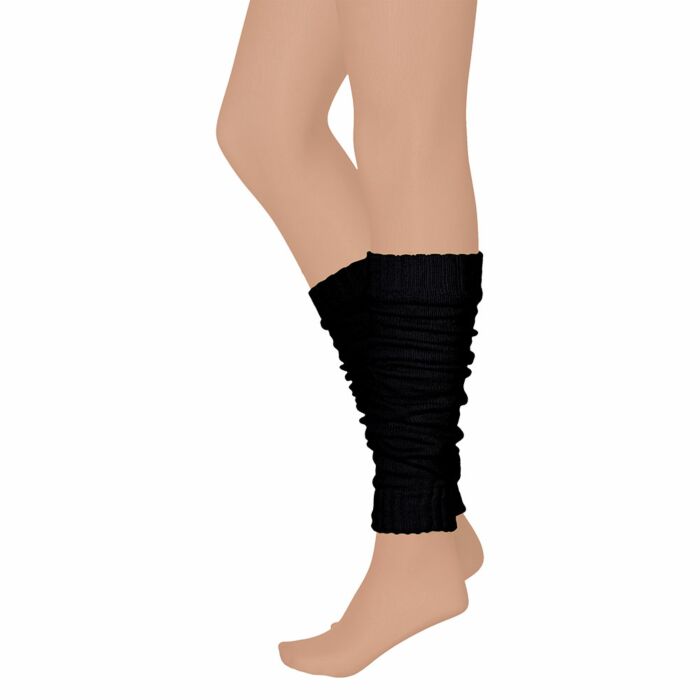  Beinwärmer schwarz