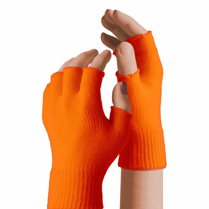 Fingerloser Handschuh orange Fingerloser Handschuh orange