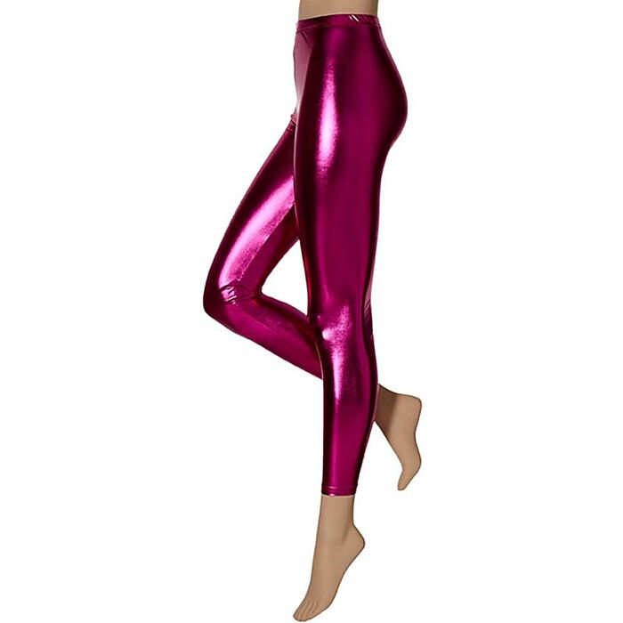 Party-Leggings latex fuchsia Größe S/M - Apollo Party-Leggings latex fuchsia Größe S/M - Apollo