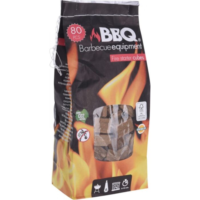 FIRELIGHTERS WOOD 80PCS