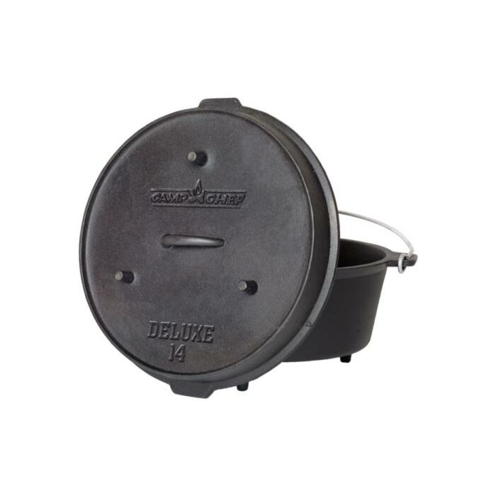Camp Chef Deluxe Dutch Oven 14" Rund Ø 36 cm Camp Chef Deluxe Dutch Oven 14" Rund Ø 36 cm