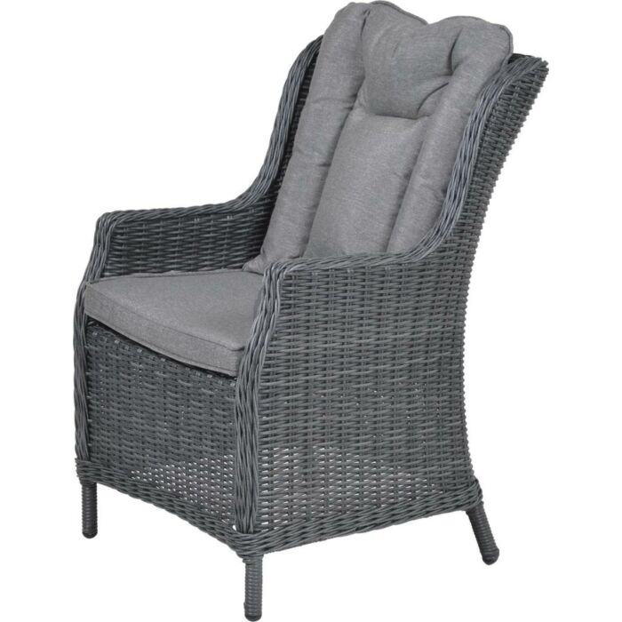 Osborne dining fauteuil vintage willow HØ6mm/ earl grey Osborne dining fauteuil vintage willow HØ6mm/ earl grey
