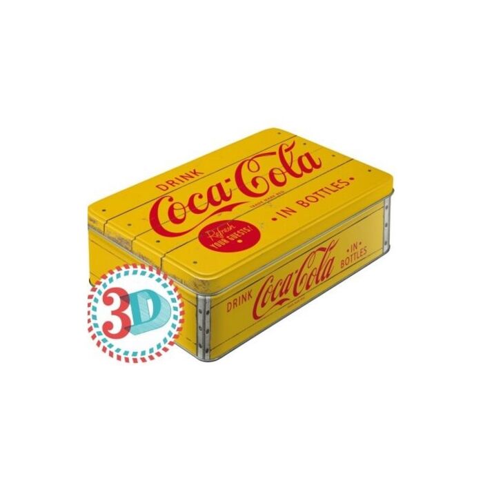 Aufbewahrungdose Logo Yellow Coca Cola Aufbewahrungdose Logo Yellow Coca Cola