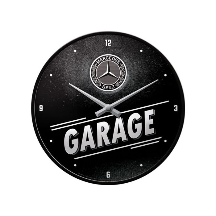 Wall Clock Mercedes-Benz - Garage Wall Clock Mercedes-Benz - Garage
