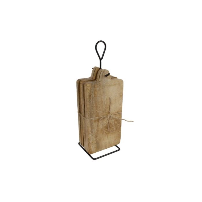 Bodenplatte mit Standard XL natur s4 holz  L 35 cm