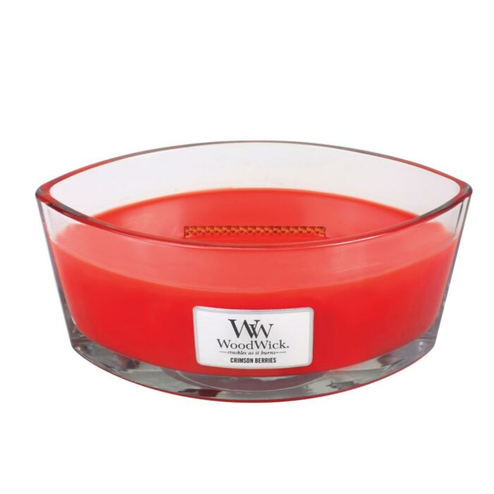 Crimson Berries Ellipse Candle - WoodWick