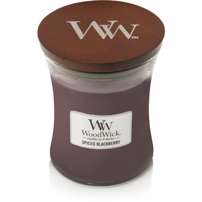 Spiced Blackberry medium Candle - Woodwick