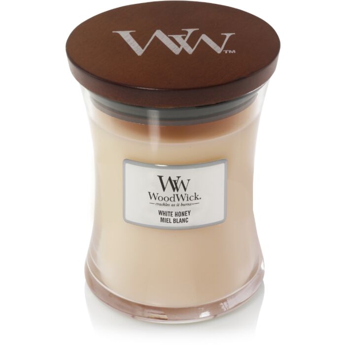 White Honey medium Candle - Woodwick White Honey medium Candle - Woodwick