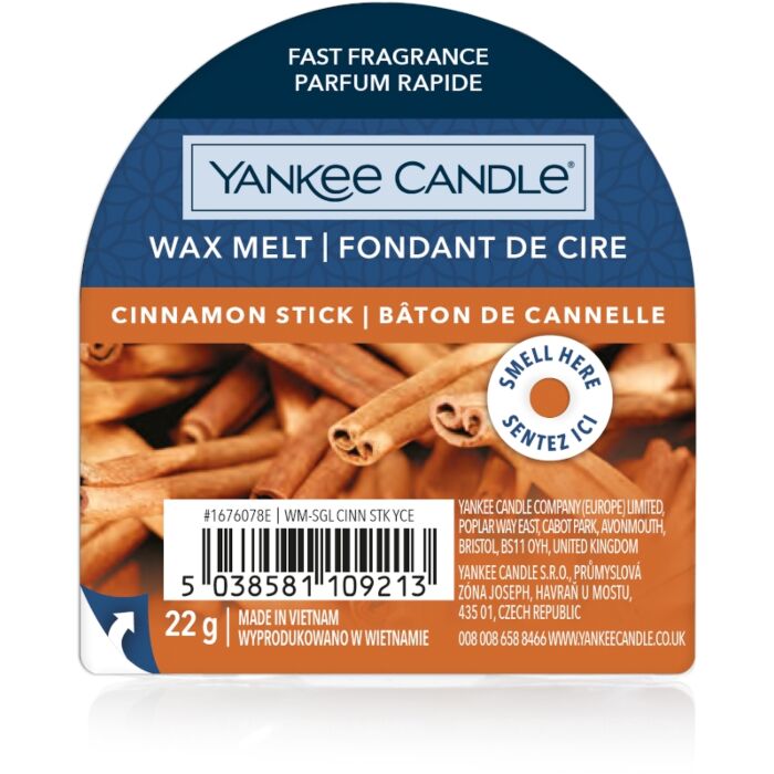 YC Cinnamon Stick New Wax Melt