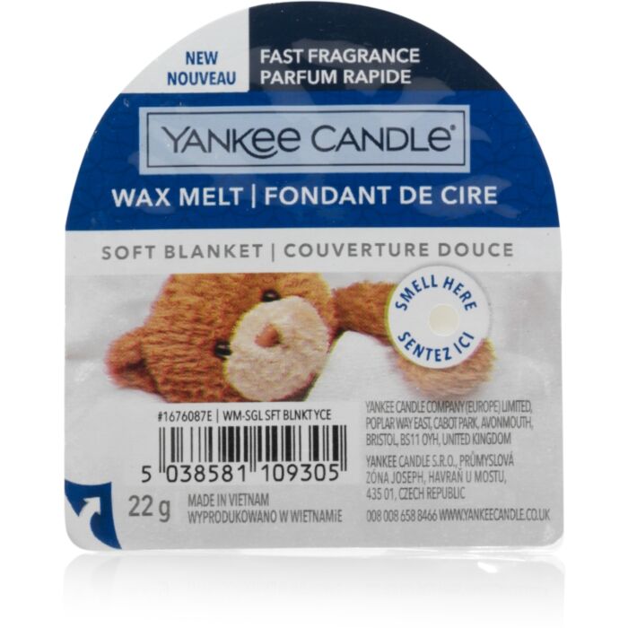 Soft Blanket New Wax Melt - Yankee Candle