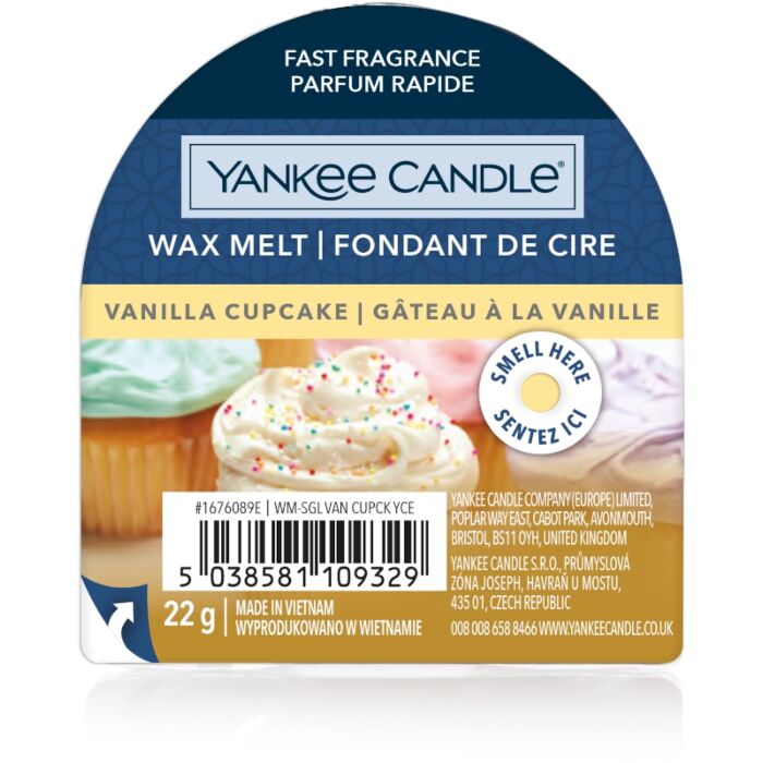 Vanilla Cupcake New Wax Melt - Yankee Candle