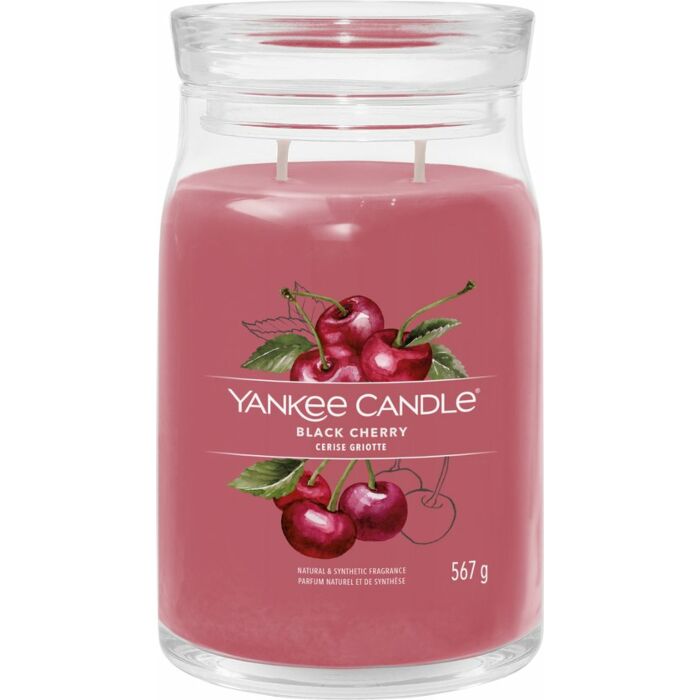 Black Cherry Signature large Jar - Yankee Candle Black Cherry Signature large Jar - Yankee Candle