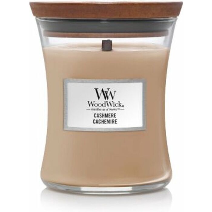 Cashmere medium Duftkerze – WoodWick Cashmere medium Duftkerze – WoodWick