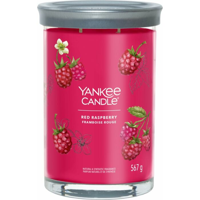 Red Raspberry Signature Large Tumbler - Yankee Candle Red Raspberry Signature Large Tumbler - Yankee Candle