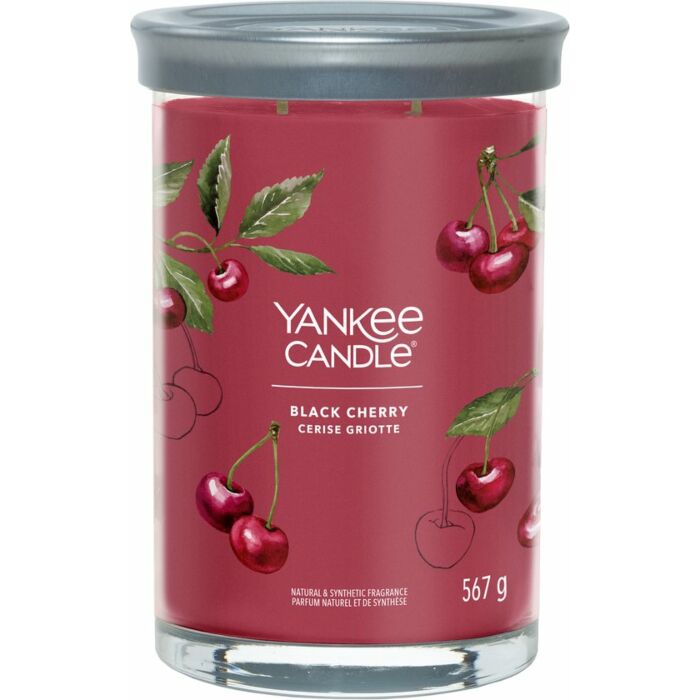 Black Cherry Signature large Tumbler - Yankee Candle Black Cherry Signature large Tumbler - Yankee Candle