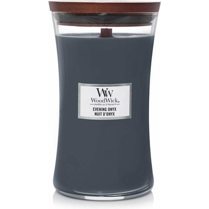 Evening Onyx große Kerze – WoodWick Evening Onyx große Kerze – WoodWick