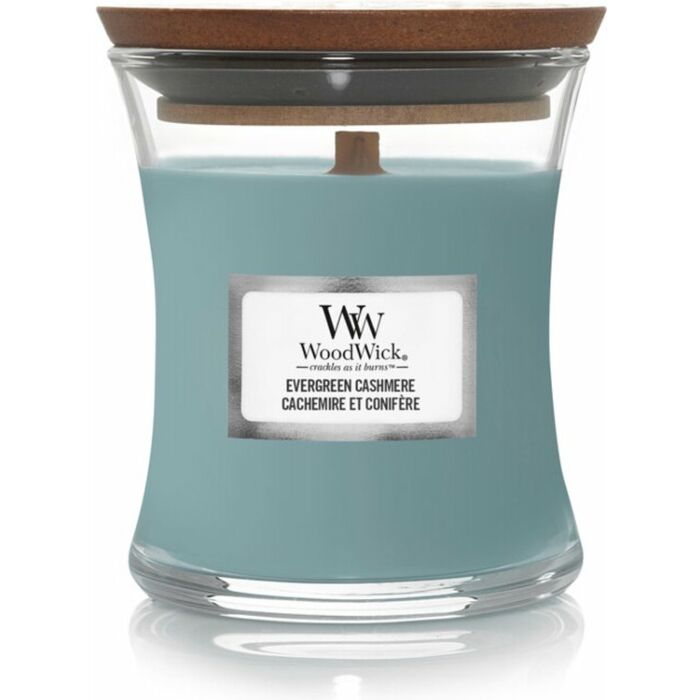 Evergreen Cashmere mini-Kerze – WoodWick Evergreen Cashmere mini-Kerze – WoodWick
