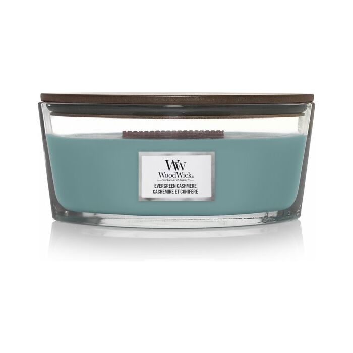 Evergreen Cashmere Ellipsenkerze – WoodWick Evergreen Cashmere Ellipsenkerze – WoodWick