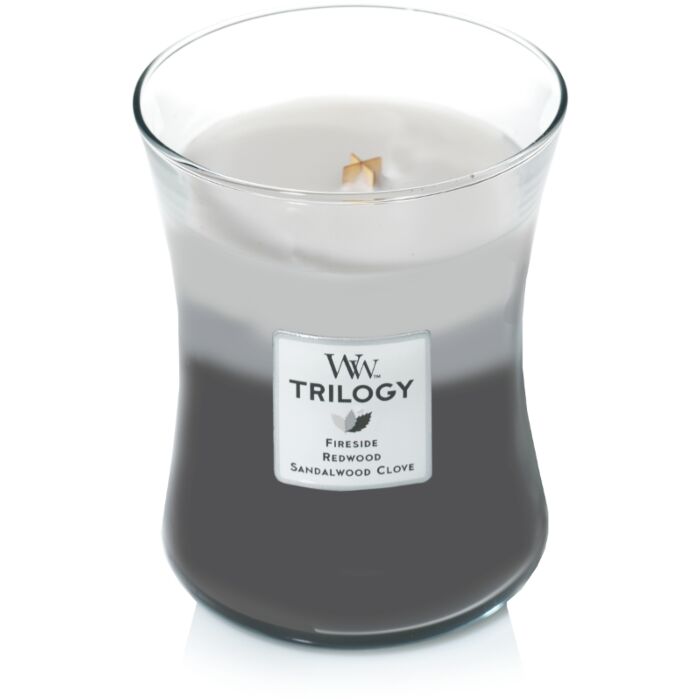WW Trilogy Warm Woods Medium Candle