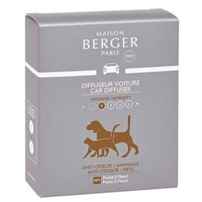 Auto-Duftnachfüllung Fruity & Floral Pets - Lampe Berger Auto-Duftnachfüllung Fruity & Floral Pets - Lampe Berger