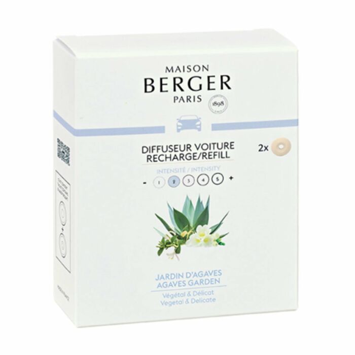 Nachfüllpack Auto Diffusor Jardin d'Agaves - Lampe Berger