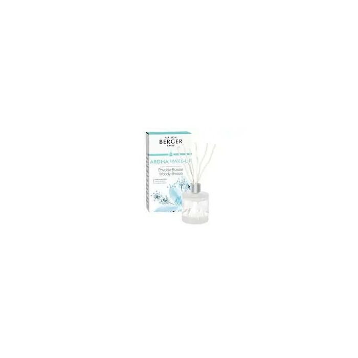 Parfümzerstäuber mit Stäbchen 180ml Aroma Wake-up - Envolée Boisée / Woody Breeze - Lampe Berger
