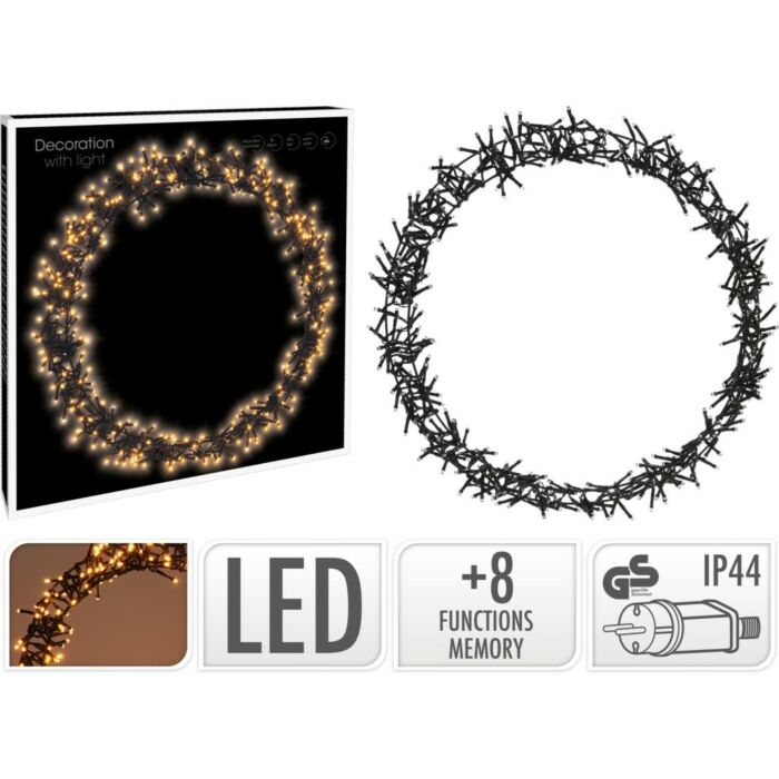 Ring mit 400 LED Ø 48 cm