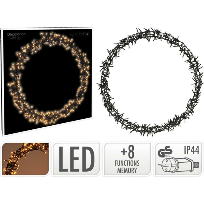 LED-Ring 500 LED warmweiß Ø 58 cm LED-Ring 500 LED warmweiß Ø 58 cm