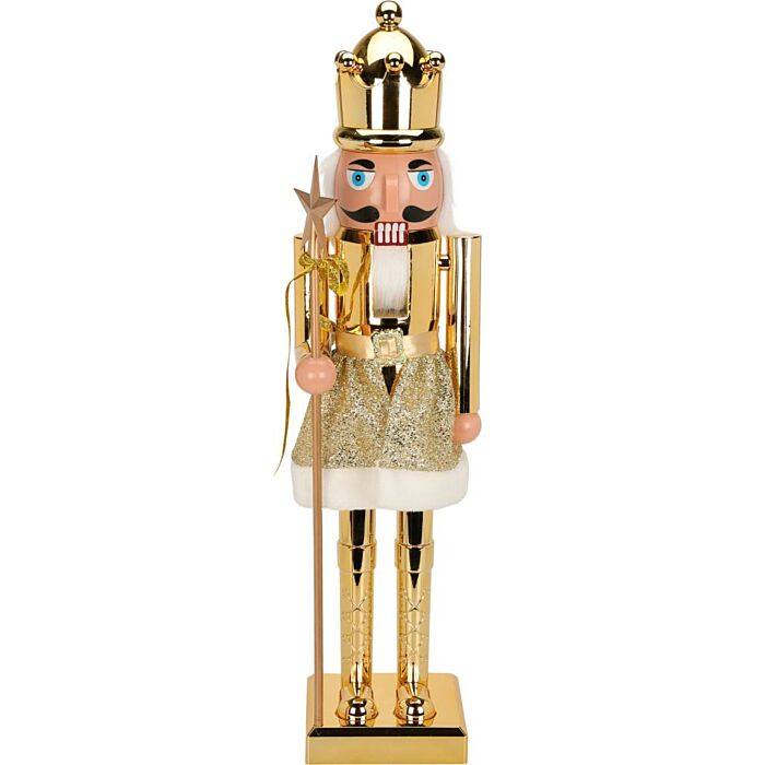 Nussknacker stehend gold 80 cm