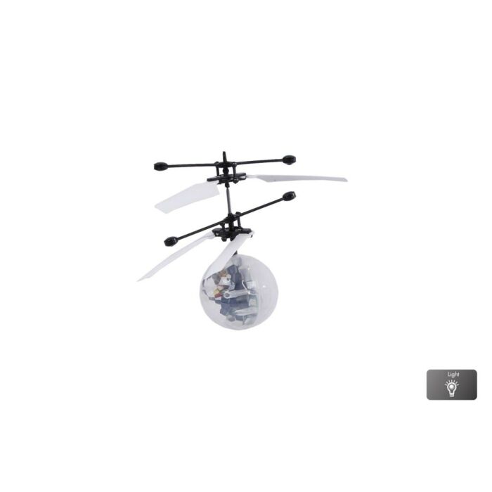 Hubschrauberball mit Licht funktioniert auf Handbewegung mit USB Hubschrauberball mit Licht funktioniert auf Handbewegung mit USB