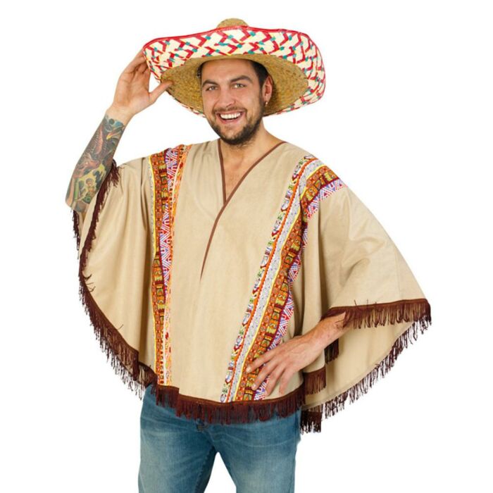 Poncho Western 1-teilig onesize Poncho Western 1-teilig onesize