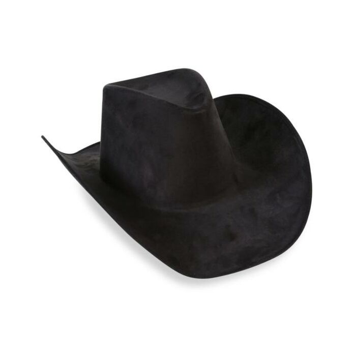 Cowboyhut schwarz 58 cm