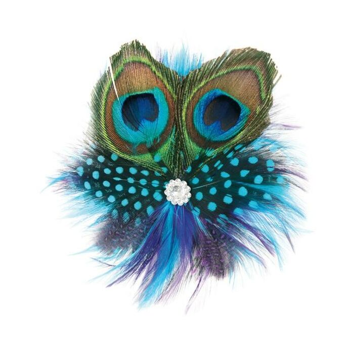 Federschmuck mit Haarclip Federschmuck mit Haarclip