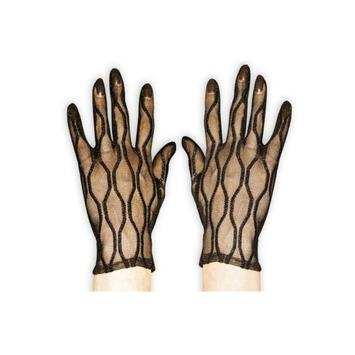 Handschuhe Spitze schwarz