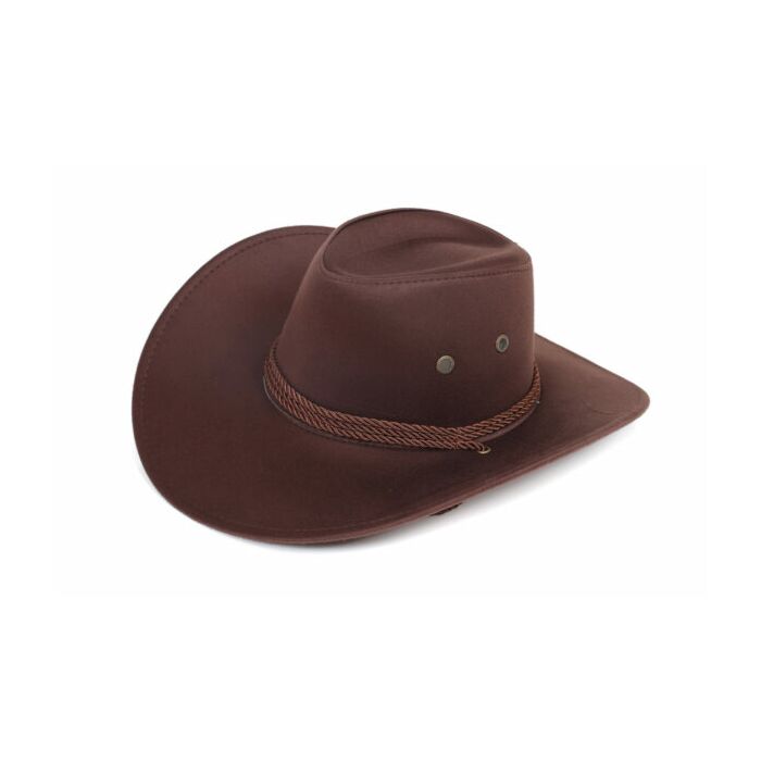 Cowboyhut Dunkelbraun