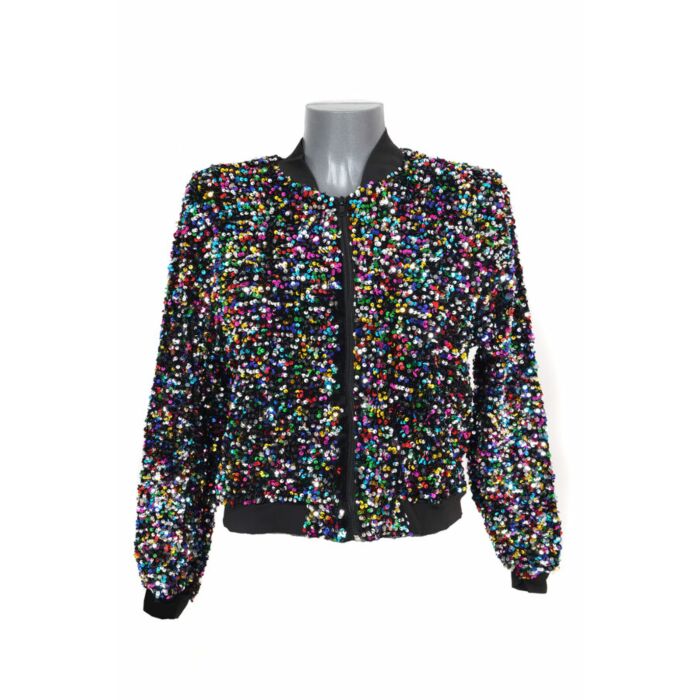 Jacke Pailletten mulit 34/36 Jacke Pailletten mulit 34/36