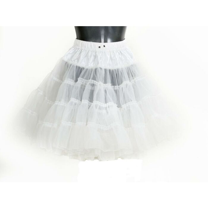 Petticoat lang weiß