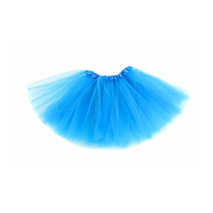 Lichtröckchen Blau lang