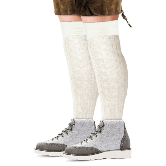 Tiroler Socken weiß 43-46 Tiroler Socken weiß 43-46