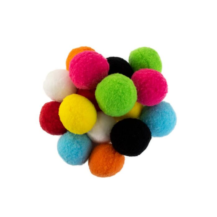 Pom Pom 4 cm sortiert 16 Stück
