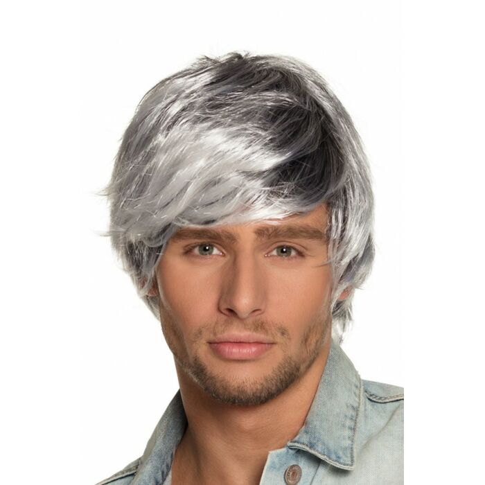 Perücke Tyler grau Perücke Tyler grau