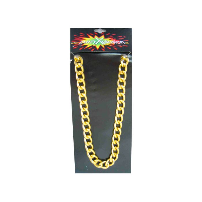 Pooier-Kette Gold, grobes Modell