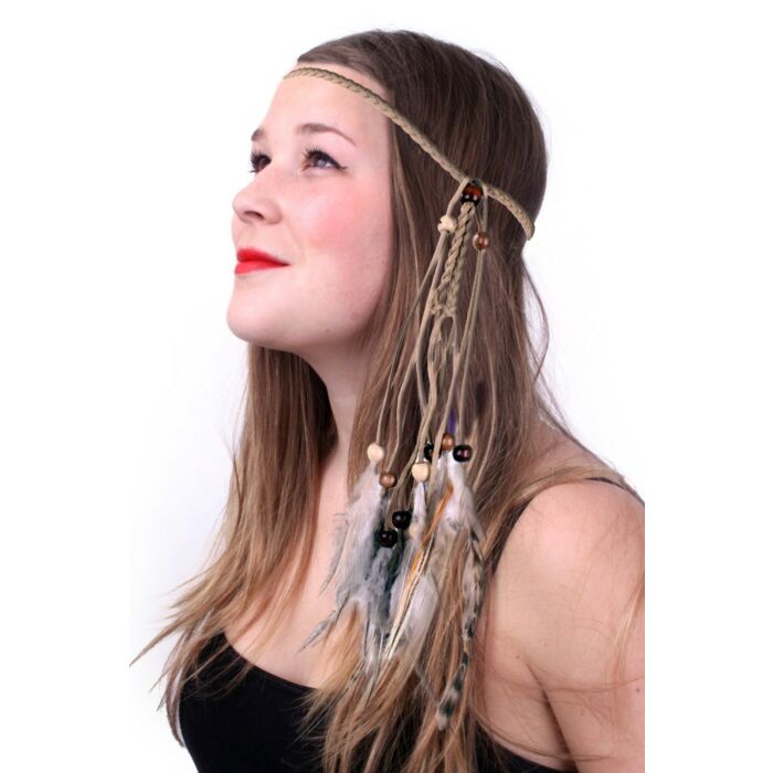 Stirnband Indianer mit Federn Stirnband Indianer mit Federn
