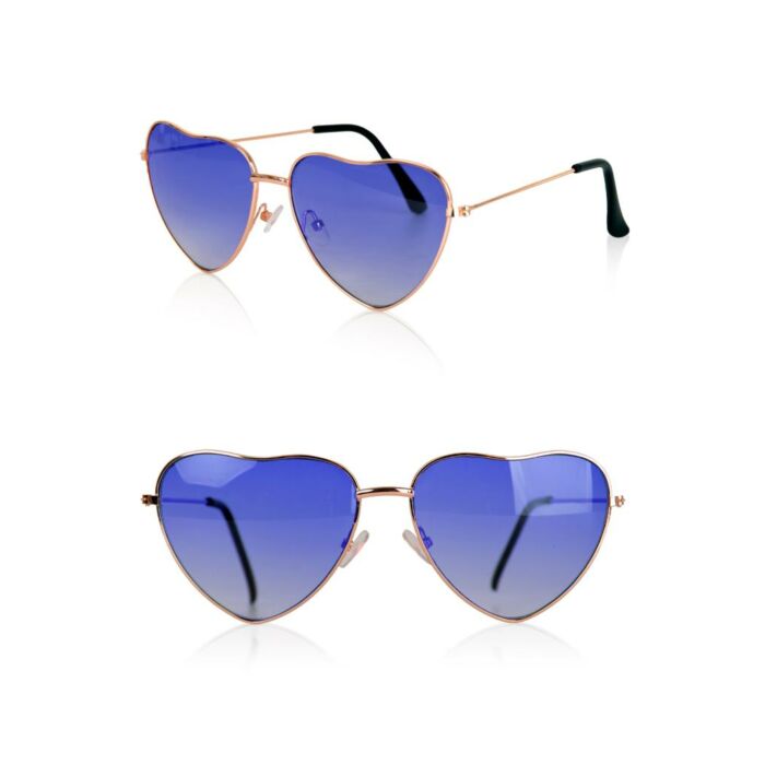 Brille Herzen blau Brille Herzen blau