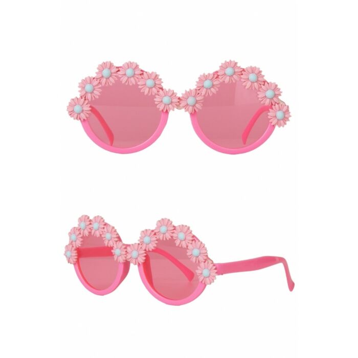 Brille Blumen rosa Brille Blumen rosa