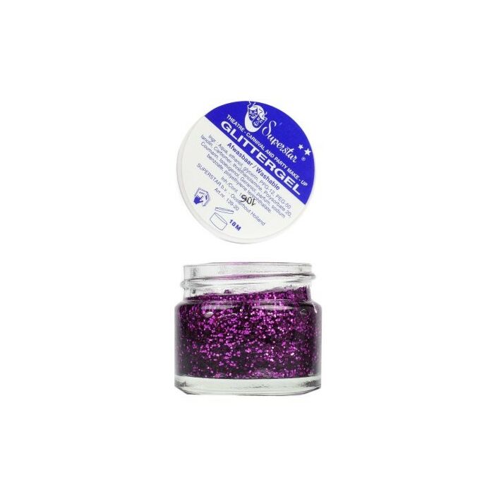 Gel Superstar Glitzer Lila