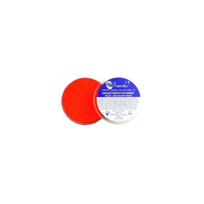 Superstar Karnevalsschminke colour 033 bright orange 16 gr